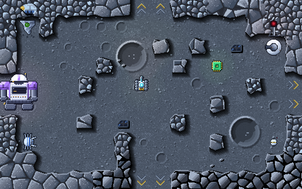 A room on the Moon